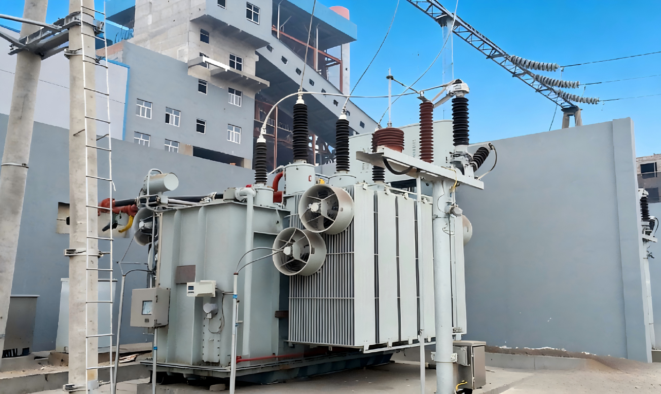 126kV GIS Bushing in Operation at Ningxia Dadi Tire Project — Image 5