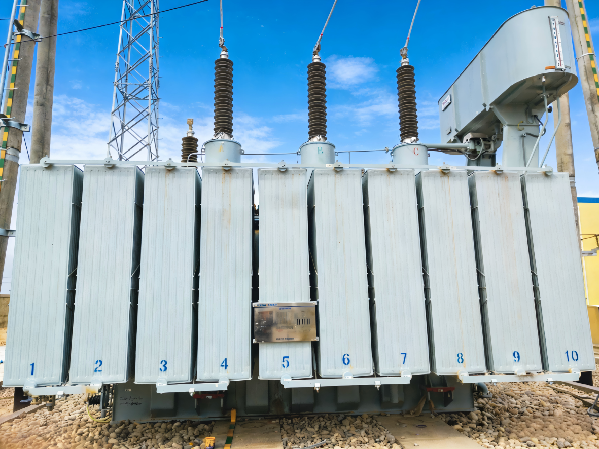 126kV Transformer Bushing in Operation at Hejing Yixin Photovoltaic Grid-Connected Power Station — Image 3