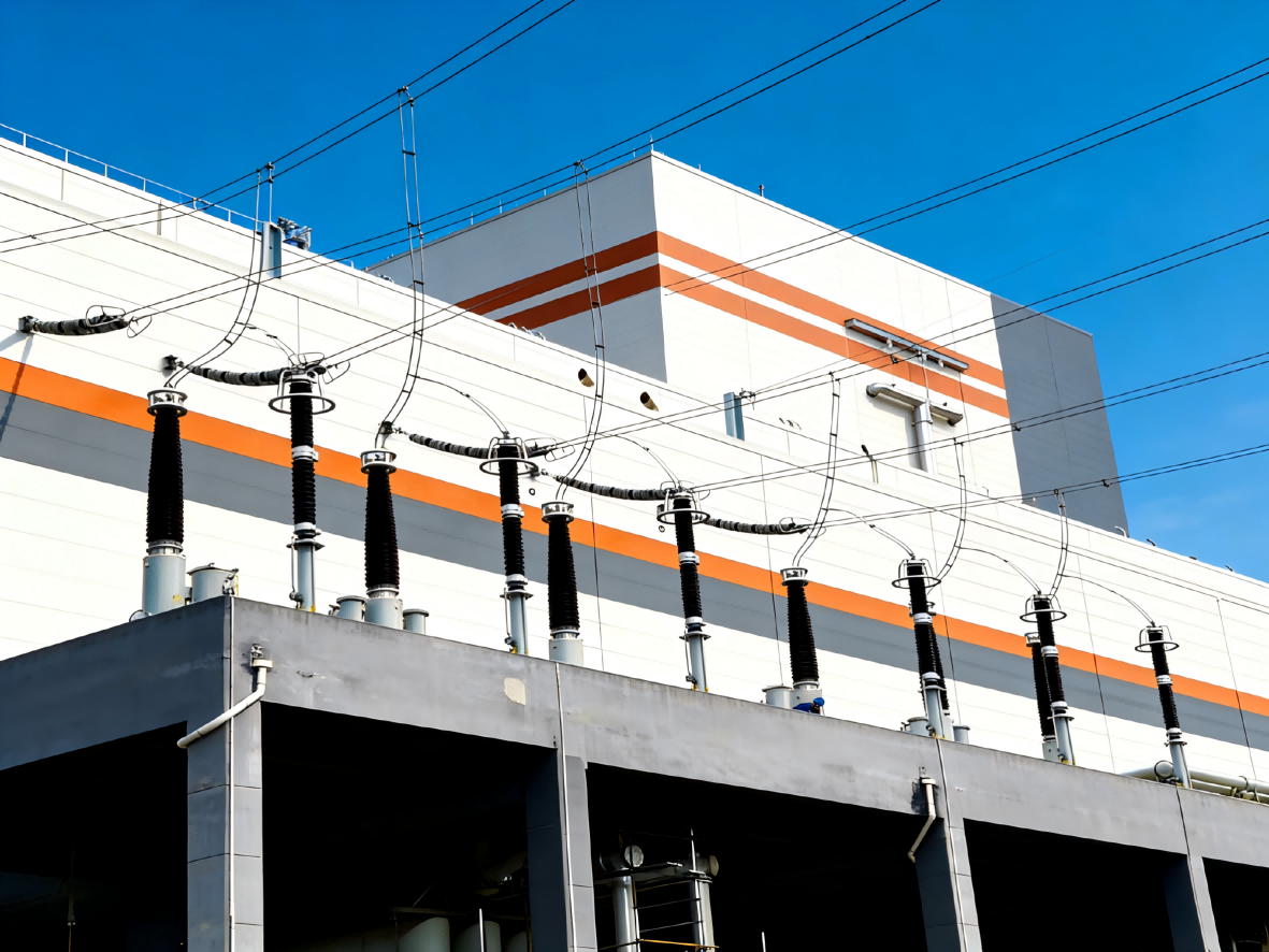 330kV GIS Bushing in Operation at Shaanxi Linyou 2×350MW Coal-Fired Power Plant — Image 5