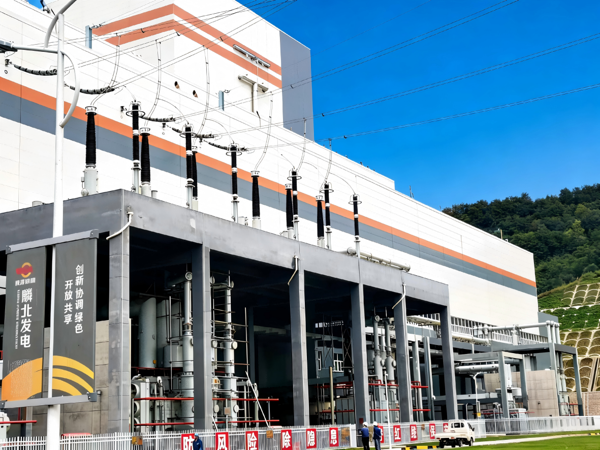 330kV GIS Bushing in Operation at Shaanxi Linyou 2×350MW Coal-Fired Power Plant — Image 7